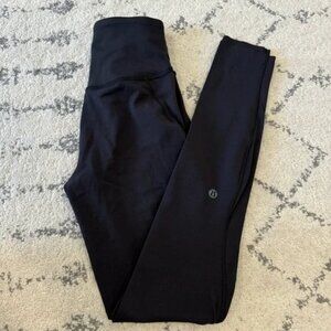 Lululemon Base Pace High Rise Tight Black Size 0 28" FLAWS